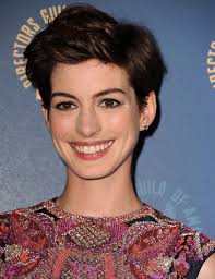 Anne Hathaway Short Hair 