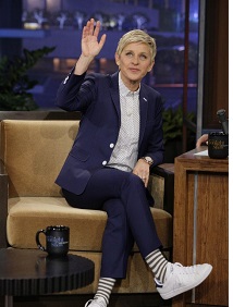 Ellen DeGeneres shoes