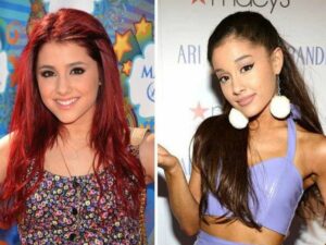 Ariana Grande Before and After